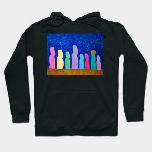 Moai - star gazing Hoodie